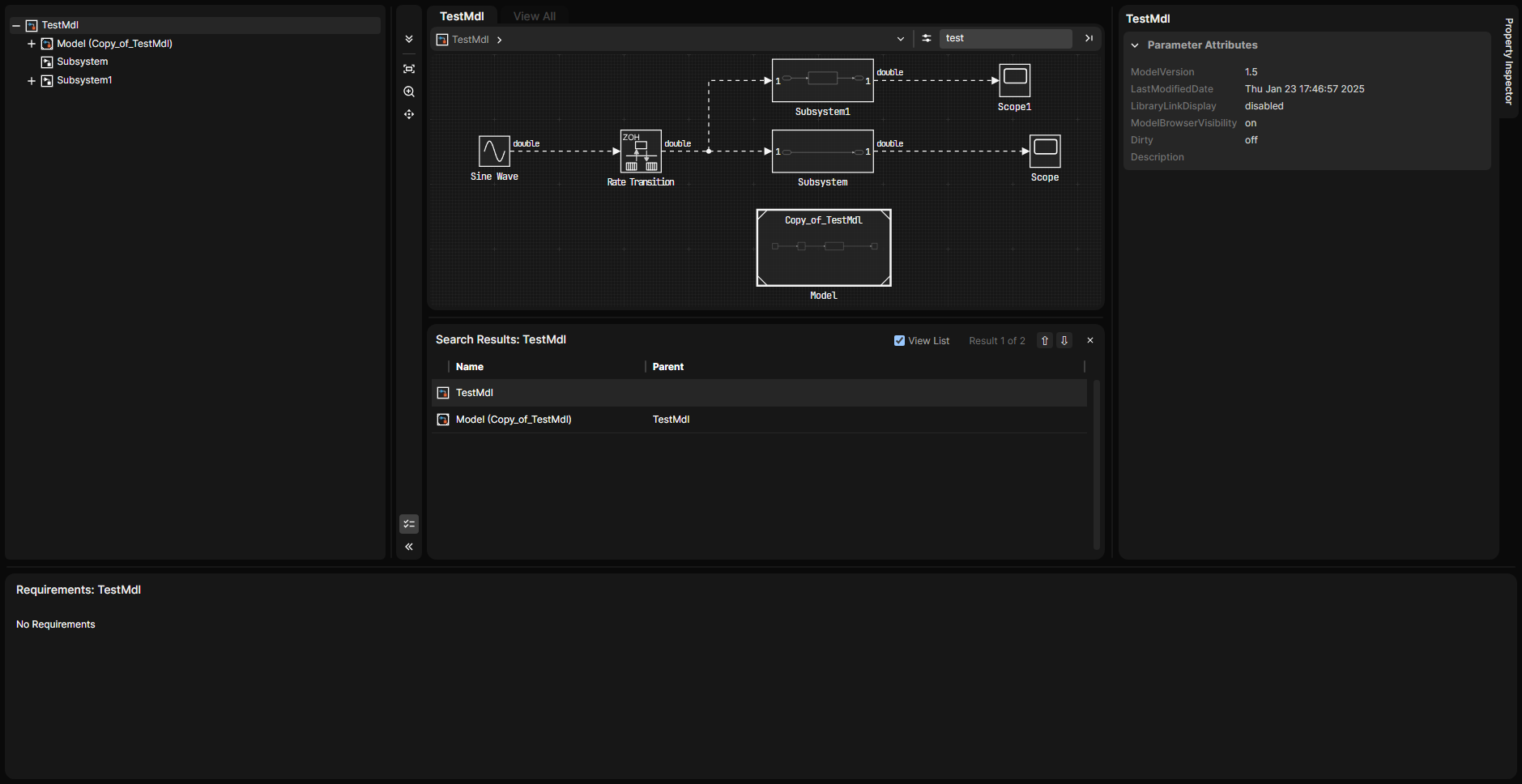 Default Dark Theme